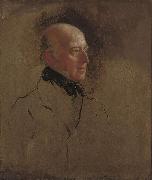 Admiral Sir Edward Codrington G.C.B., K.S.L., K.S.G. MP for Devonport, study for House of Commons picture 1836
